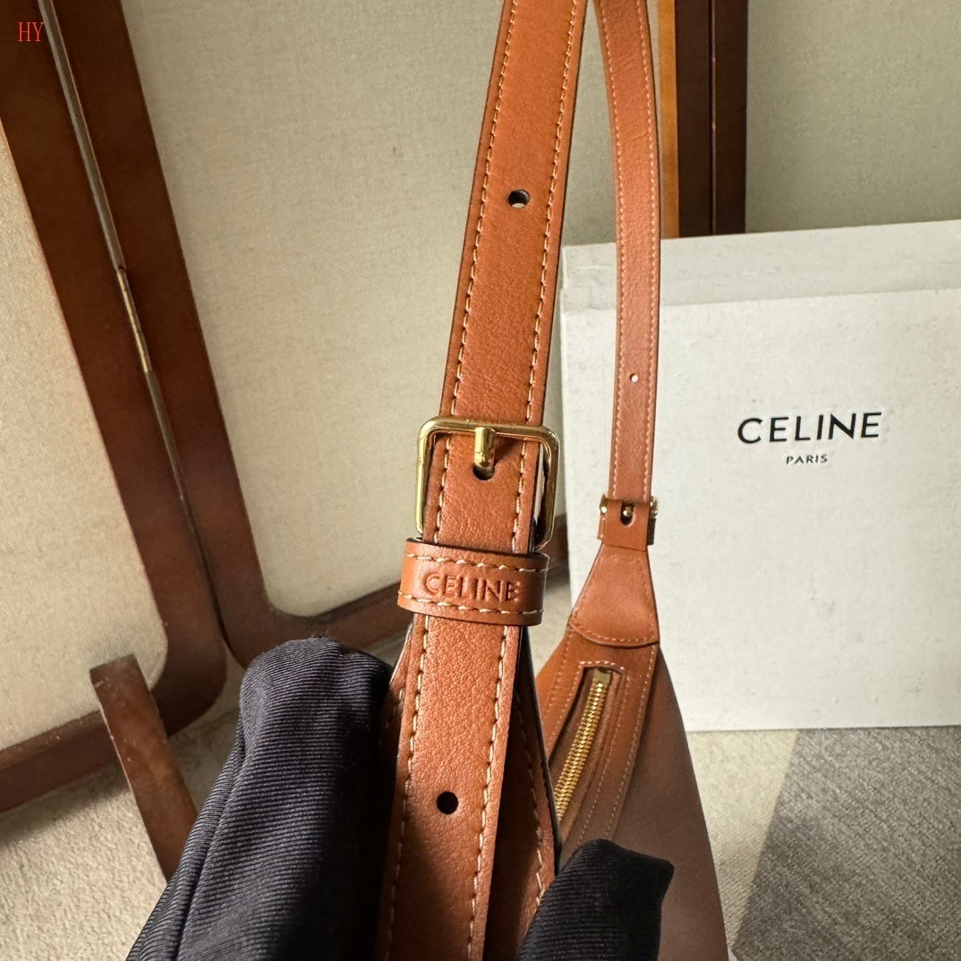 Celine Heloïse Cuir Triomphe Brown