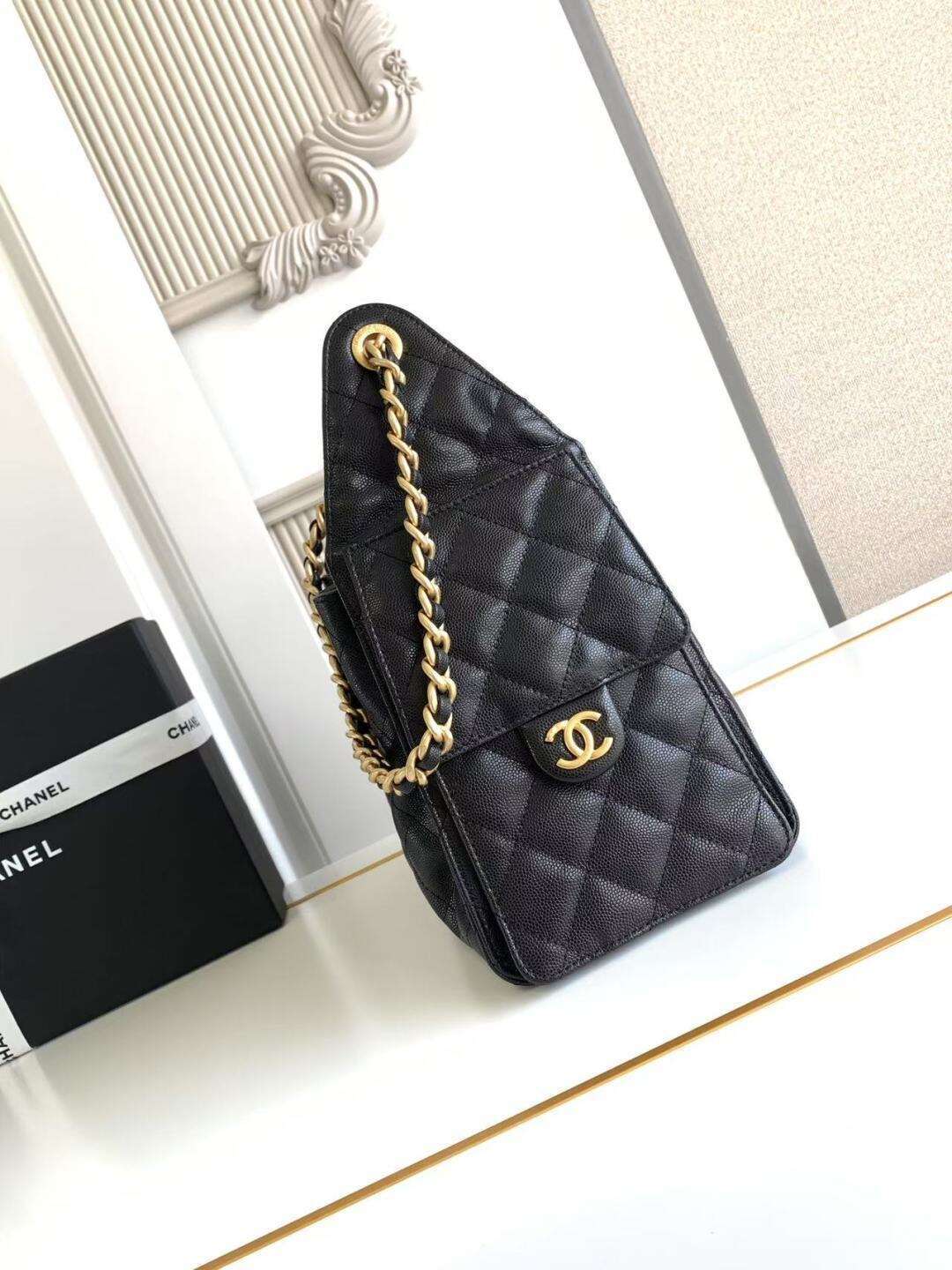 Bolsa Hobo Chanel 25 Black