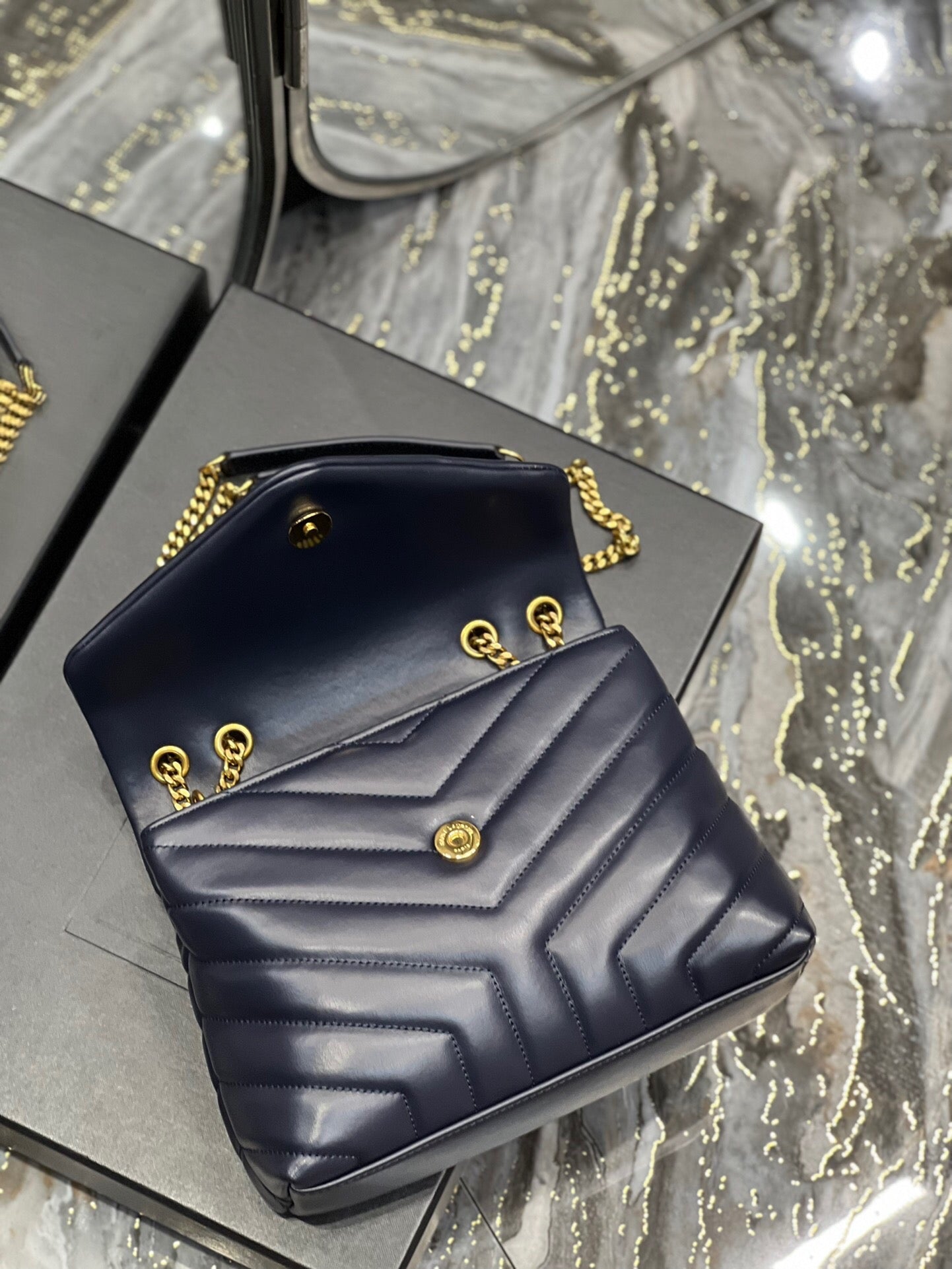 Yves Saint Laurent Dark Blue Lou Lou