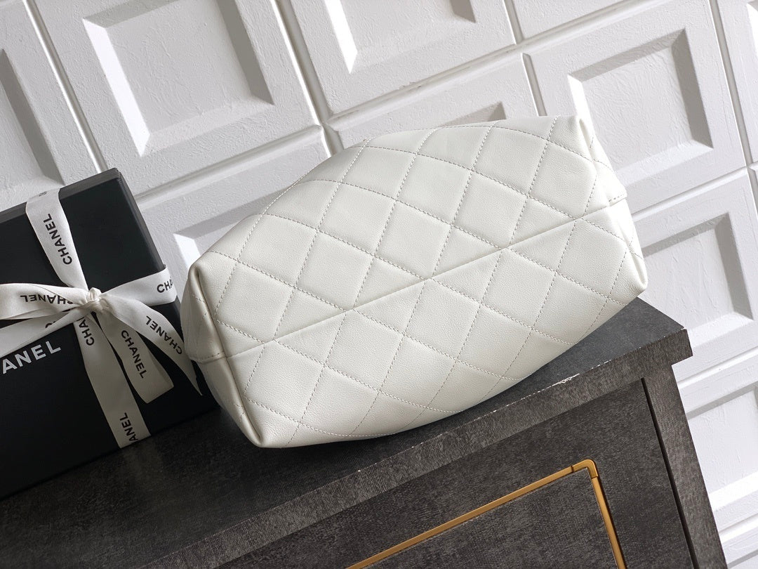 Chanel Hobo Bag White