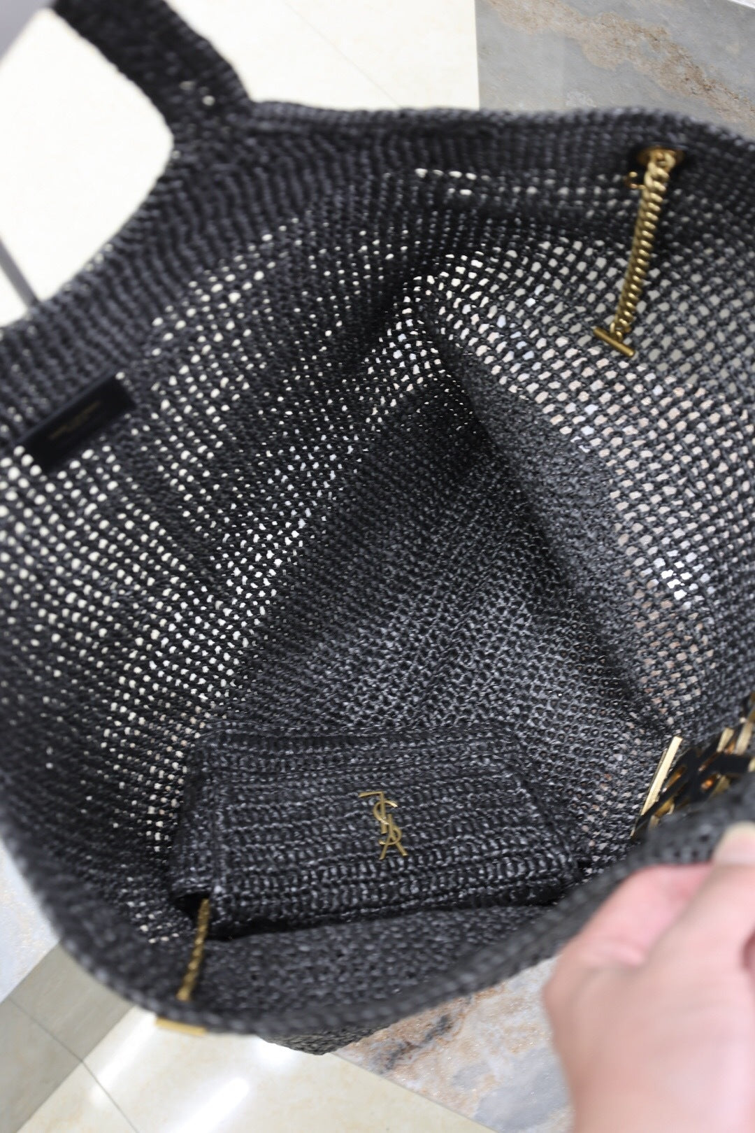 Bolsa Summer Saint Laurent YSL Black