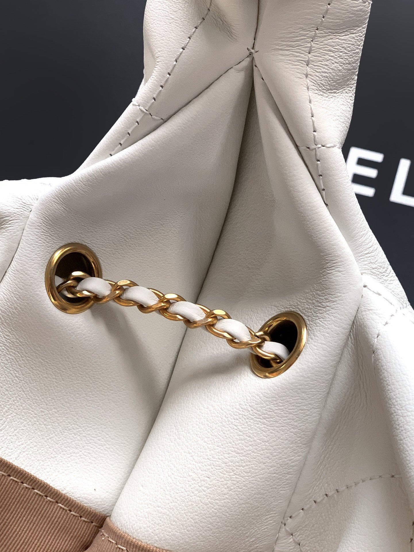 Chanel Hobo Bag White