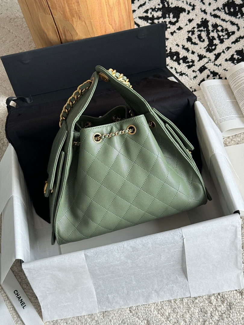 Bolsa Hobo Chanel 25 Green