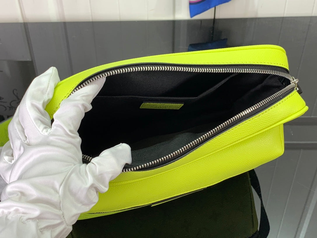 Lv Yellow Monogram Taïgarama Outdoor Messenger