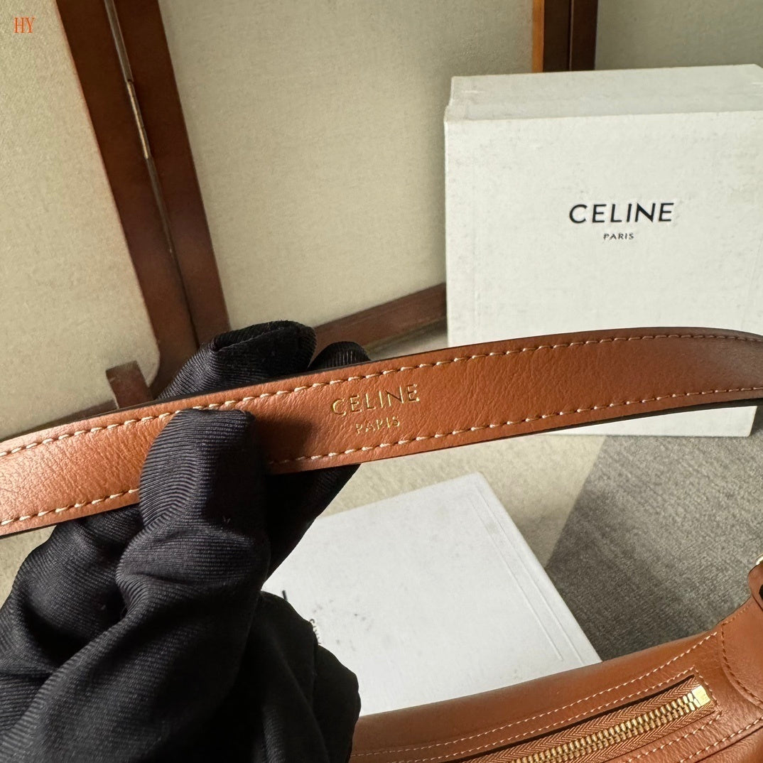Celine Heloïse Cuir Triomphe Brown