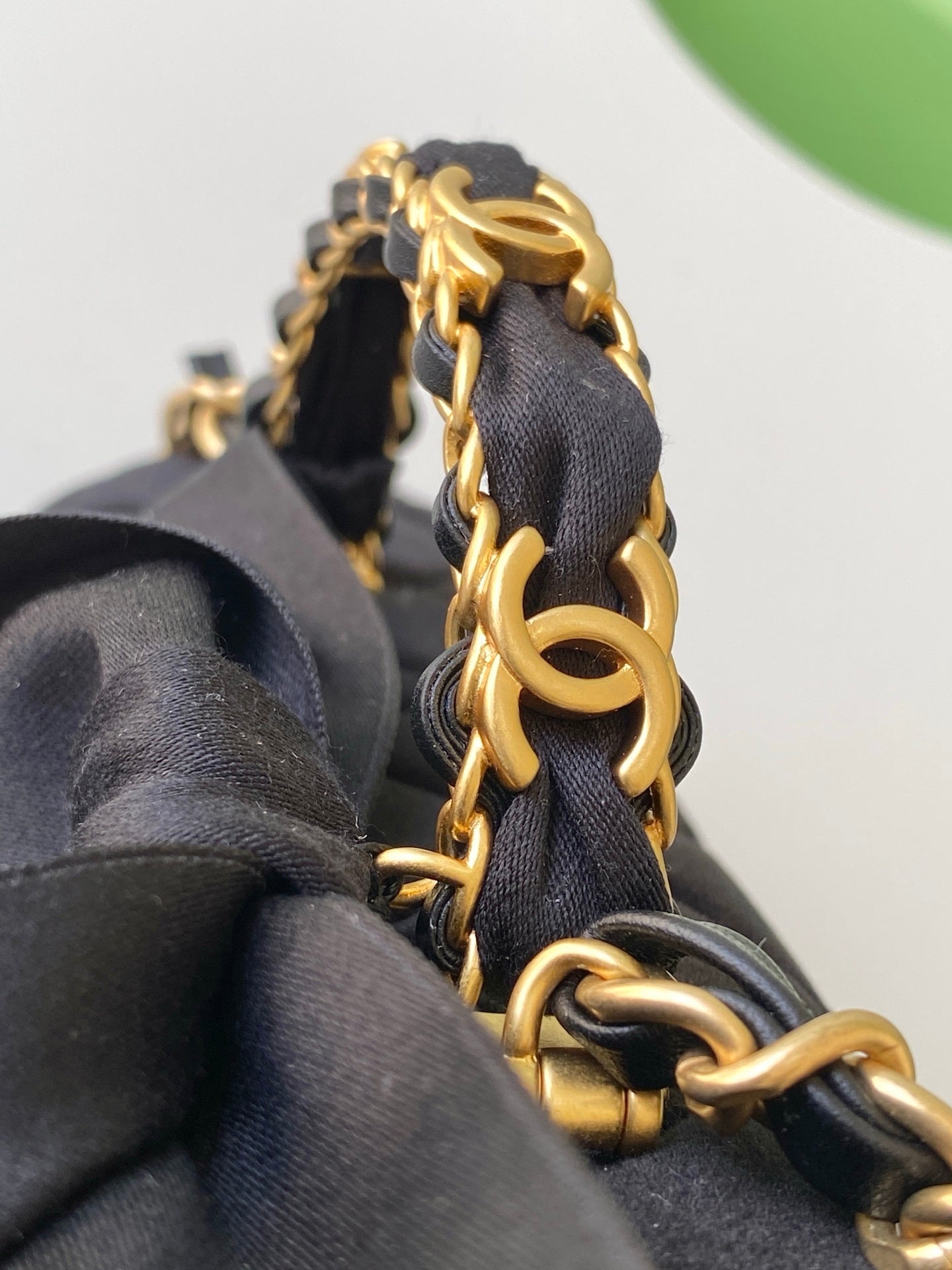 Mini Flap Bag Black Top Handle CHANEL