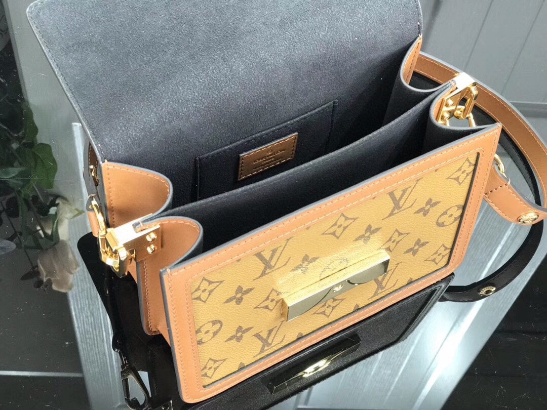 Lv Dauphine Mini Canvas Monogram