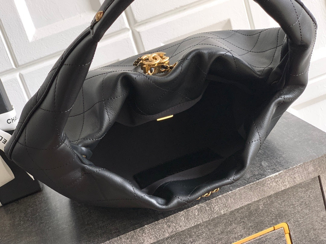 Chanel Hobo Bag Black