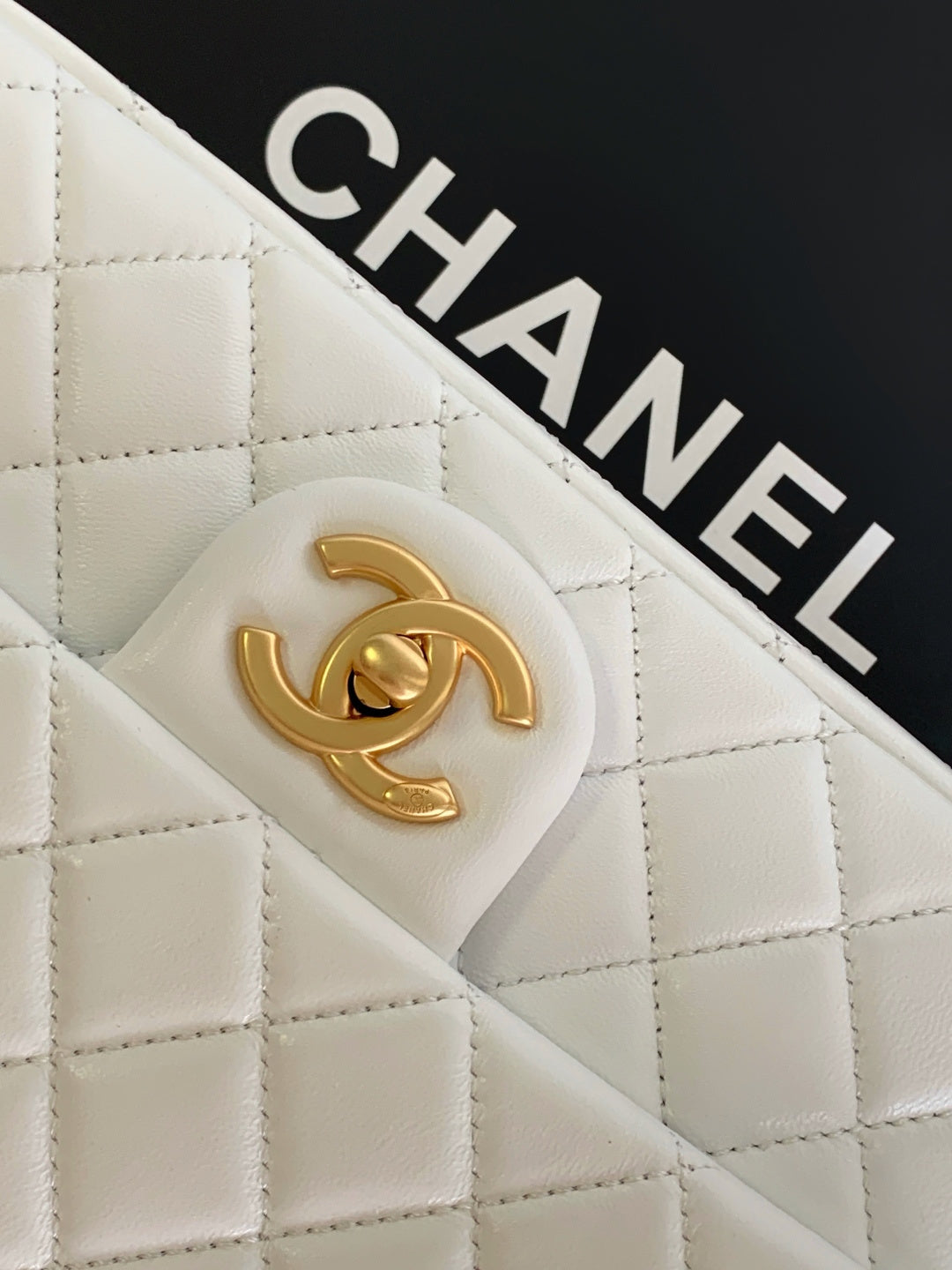 Chanel Classic Double Flap White