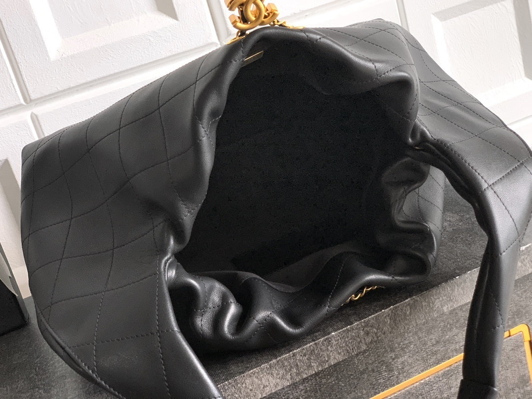 Chanel Hobo Maxi Bag Black