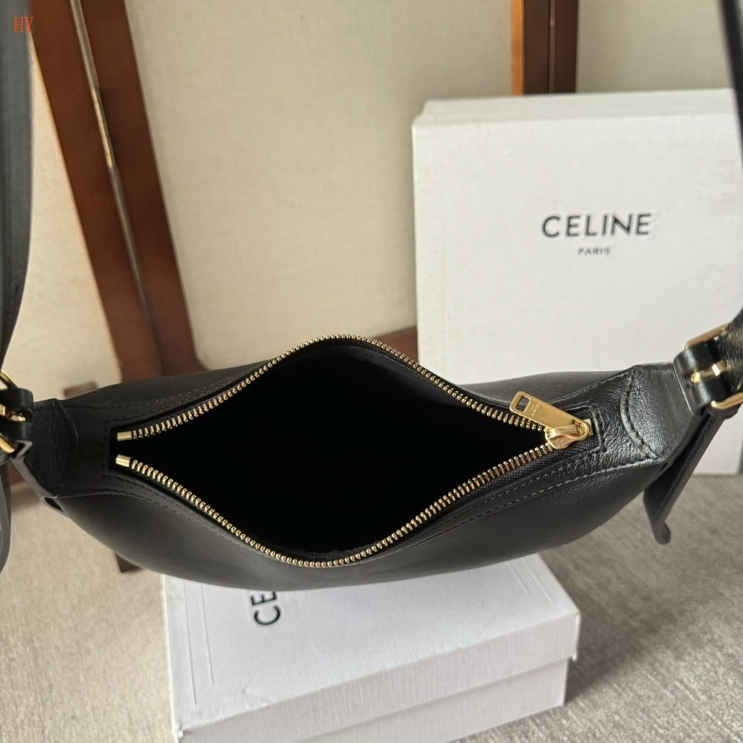 Celine Heloïse Cuir Triomphe Black