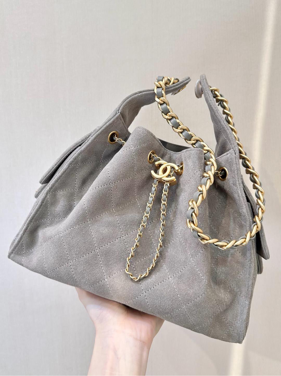 Bolsa CHANEL 25 Small Gray