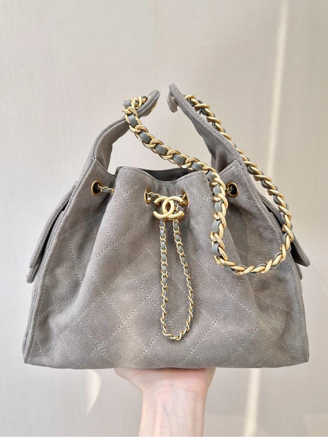 Bolsa CHANEL 25 Small Gray