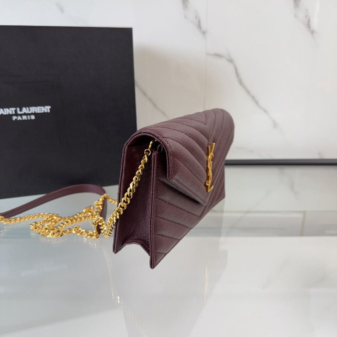 Saint Laurent Wallet Wine