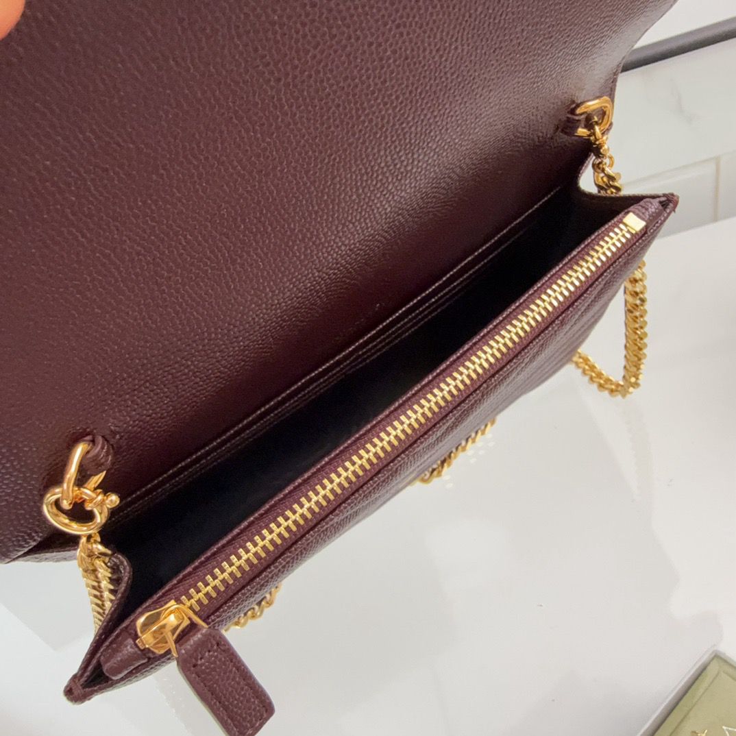 Saint Laurent Wallet Wine