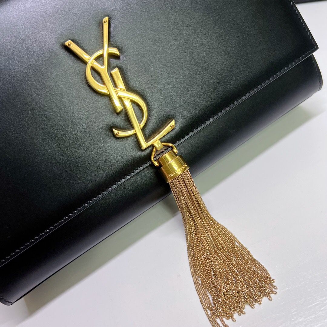 Bolsa Yves Saint Laurent Monogram Tassel Small