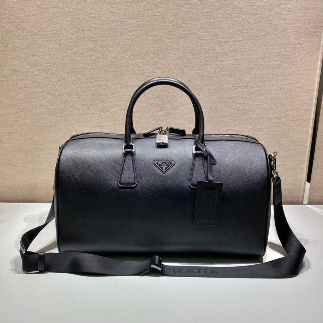 Prada Mala Em Couro Saffiano