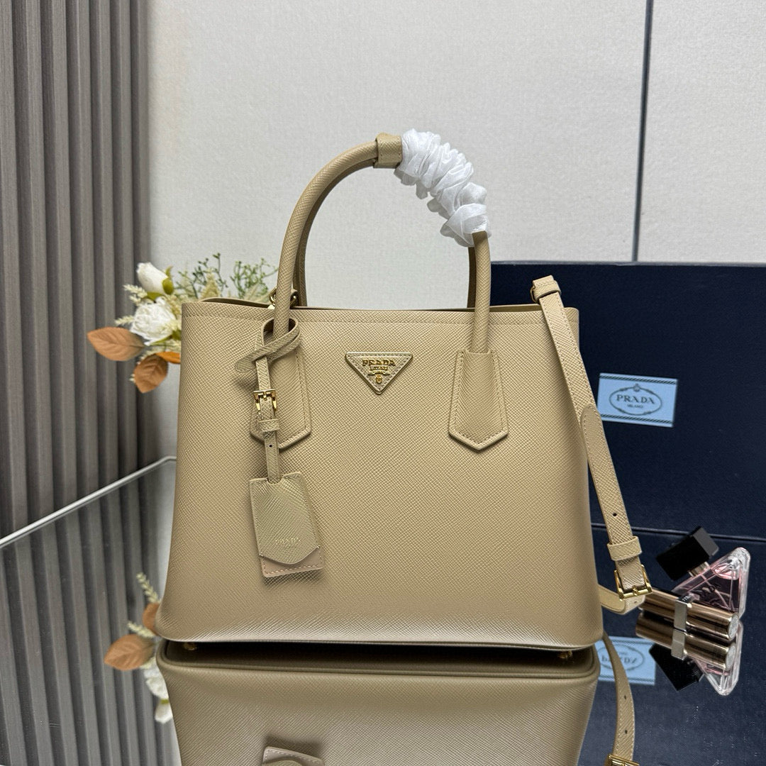 Bolsa Prada Saffiano Bege