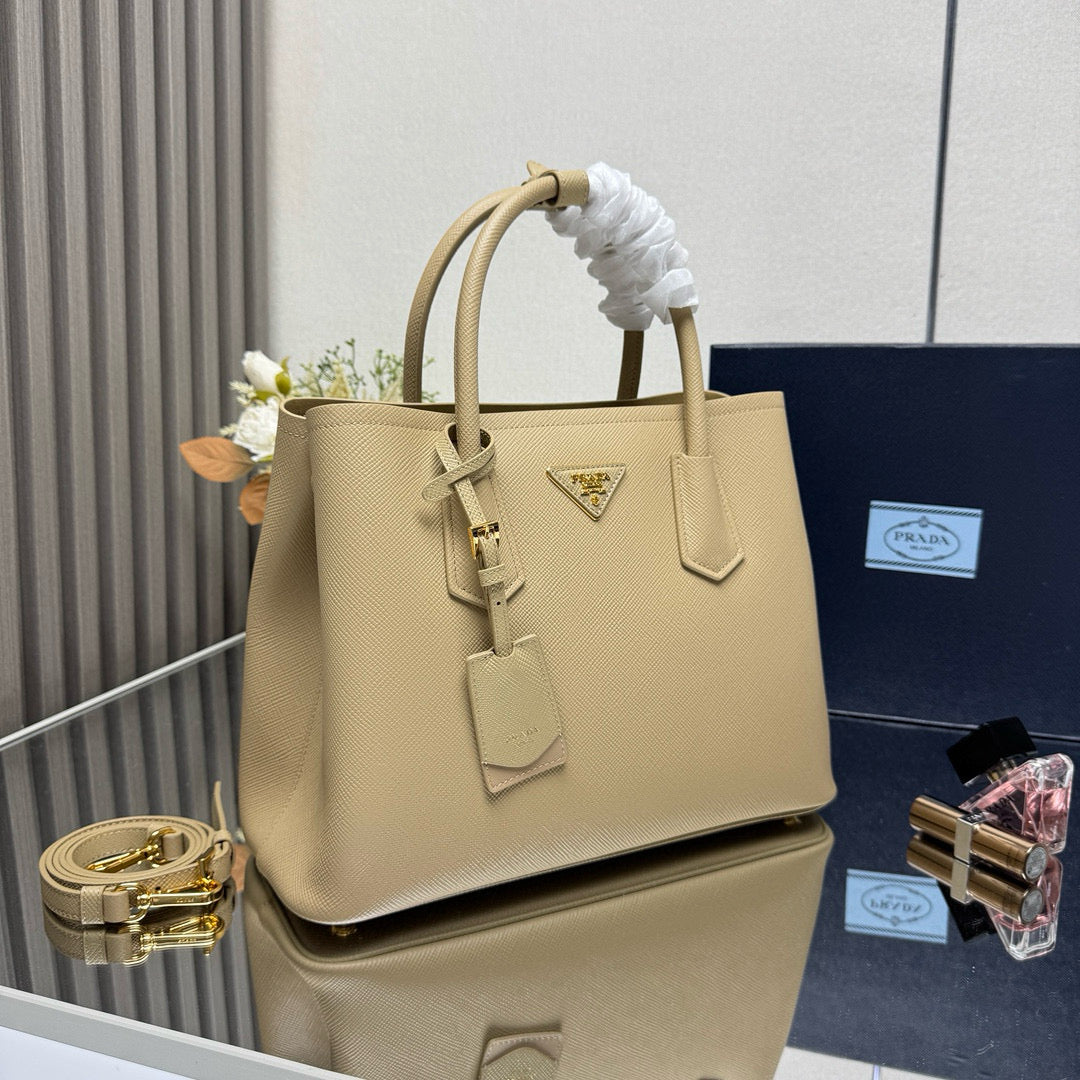 Bolsa Prada Saffiano Bege