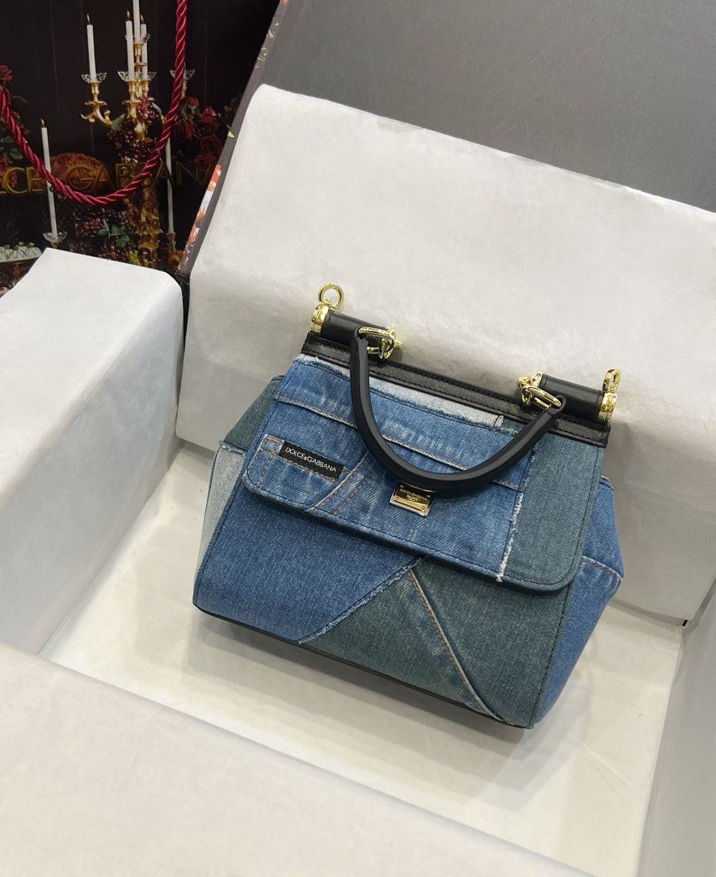 Dolce and Gabbana Sicily Soft Bag