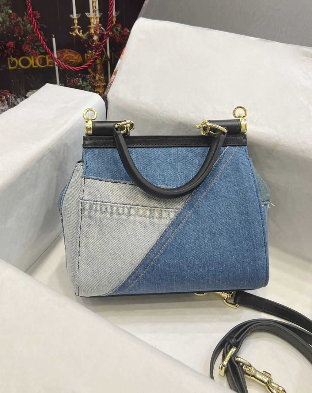 Dolce and Gabbana Sicily Soft Bag