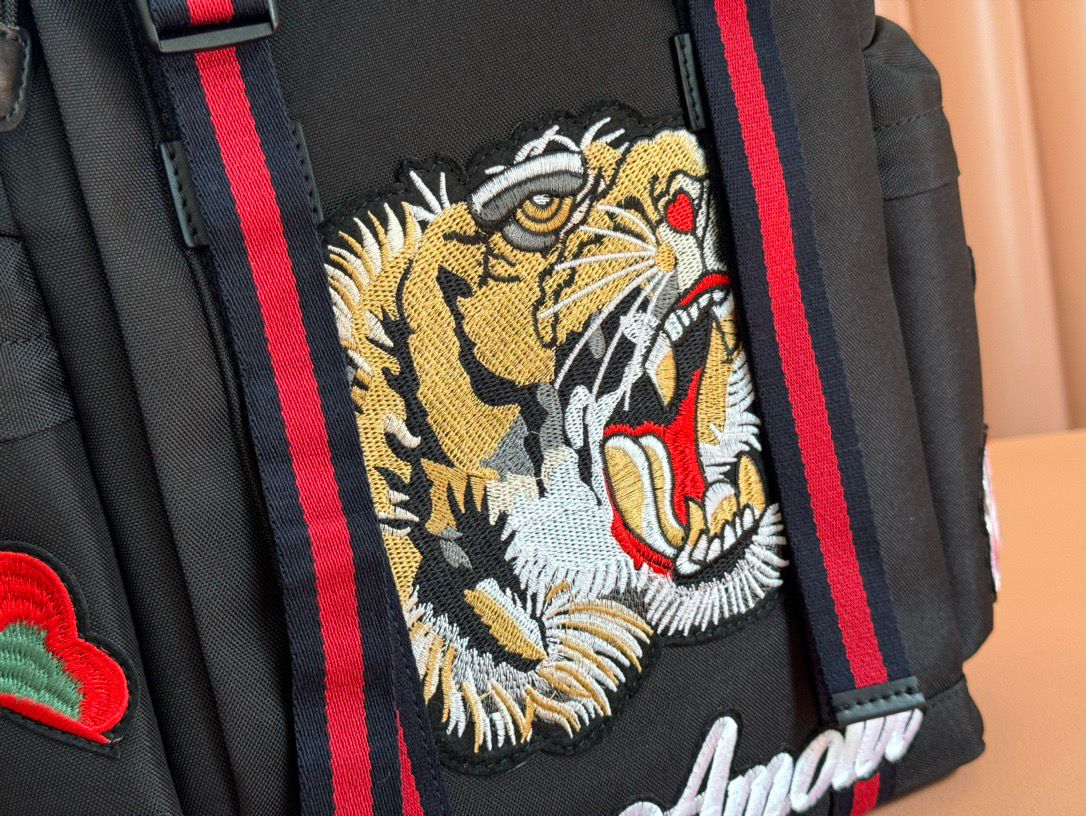 Mochila Gucci L'Aveugle Par Amour Tiger