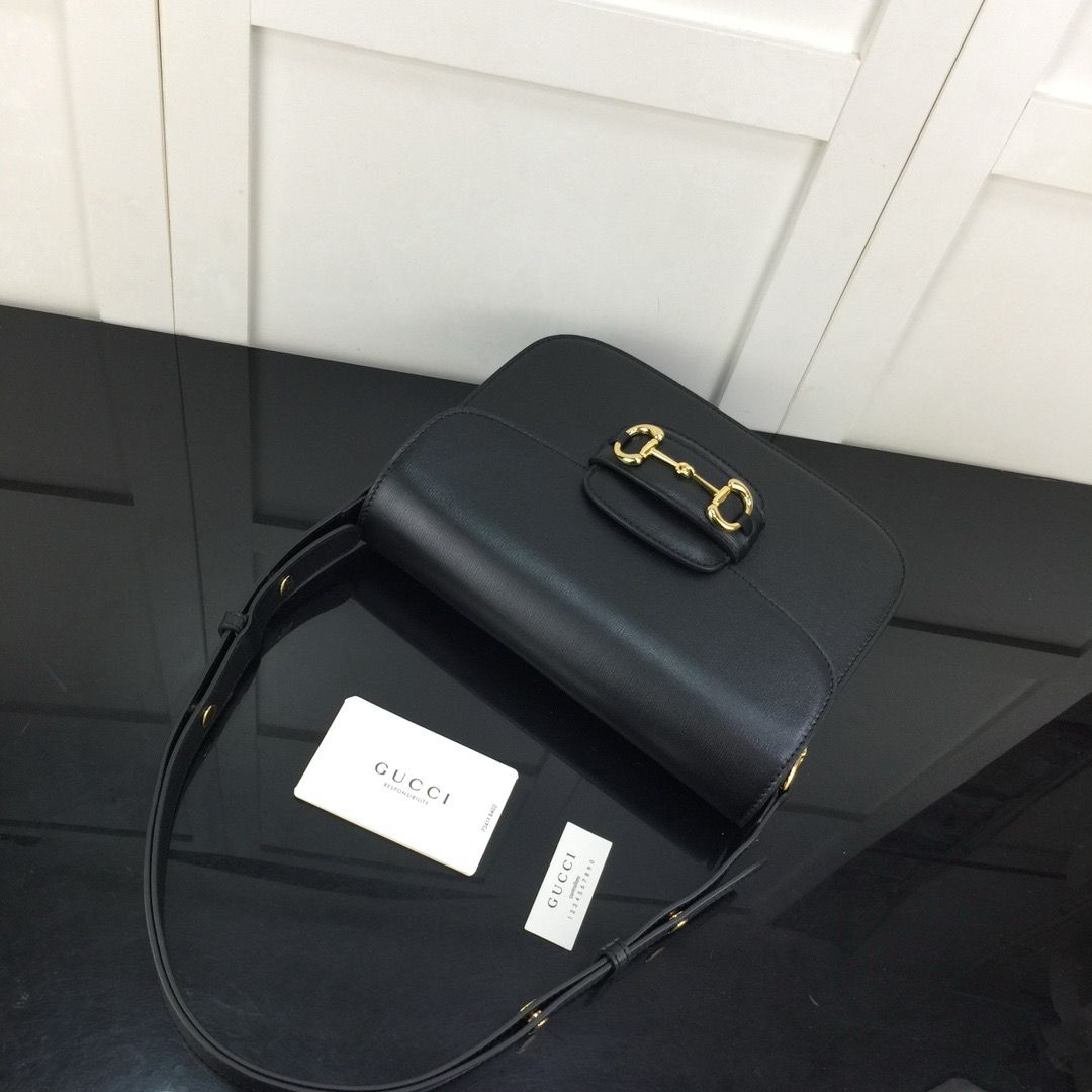 Bolsa Gucci Horsebit 1995 Black