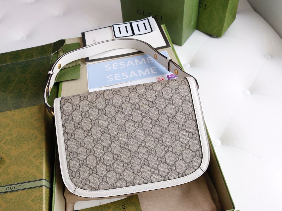 Gucci Horsebit 1955 Bag GG Supreme Canvas