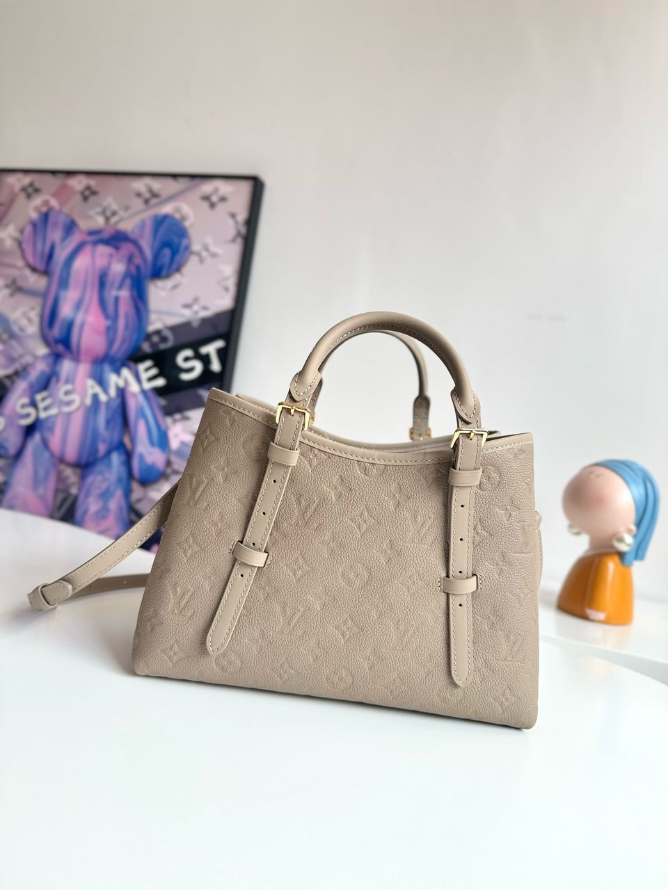 LV Babylone Tote Creme