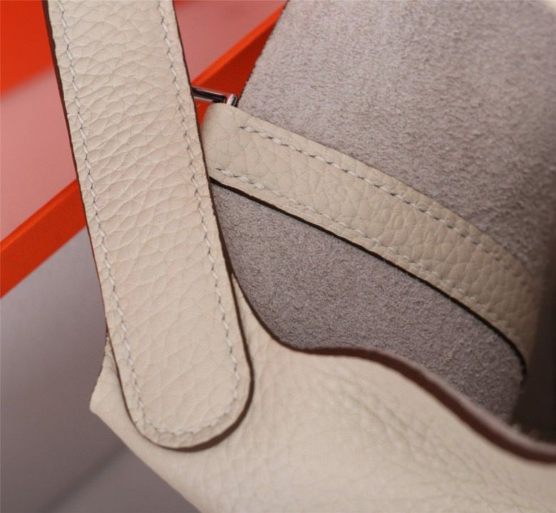 Bolsa Hermes Picotin 18 White (Pronta Entrega)