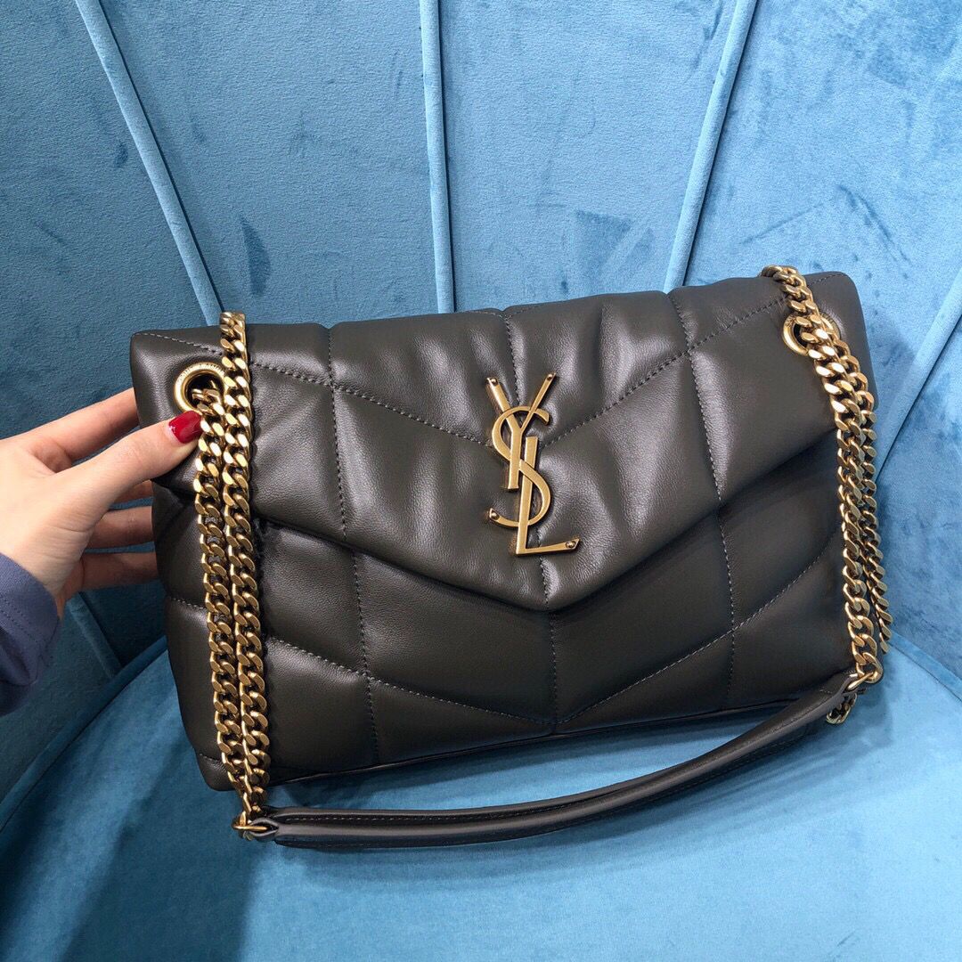 Yves Saint Laurent Lou Lou Puffer Black