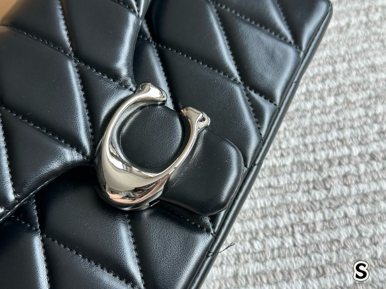 Coach Tabby Black Silver