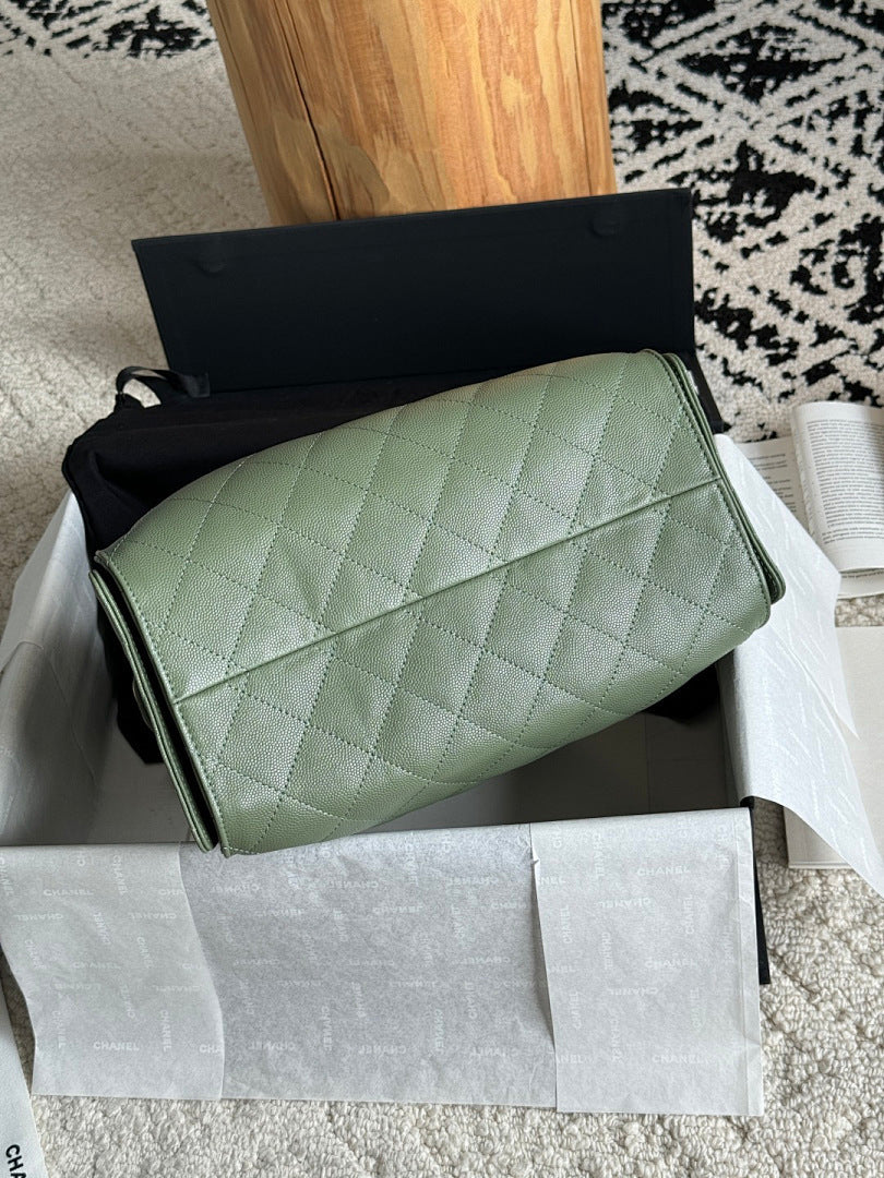 Bolsa Hobo Chanel 25 Green