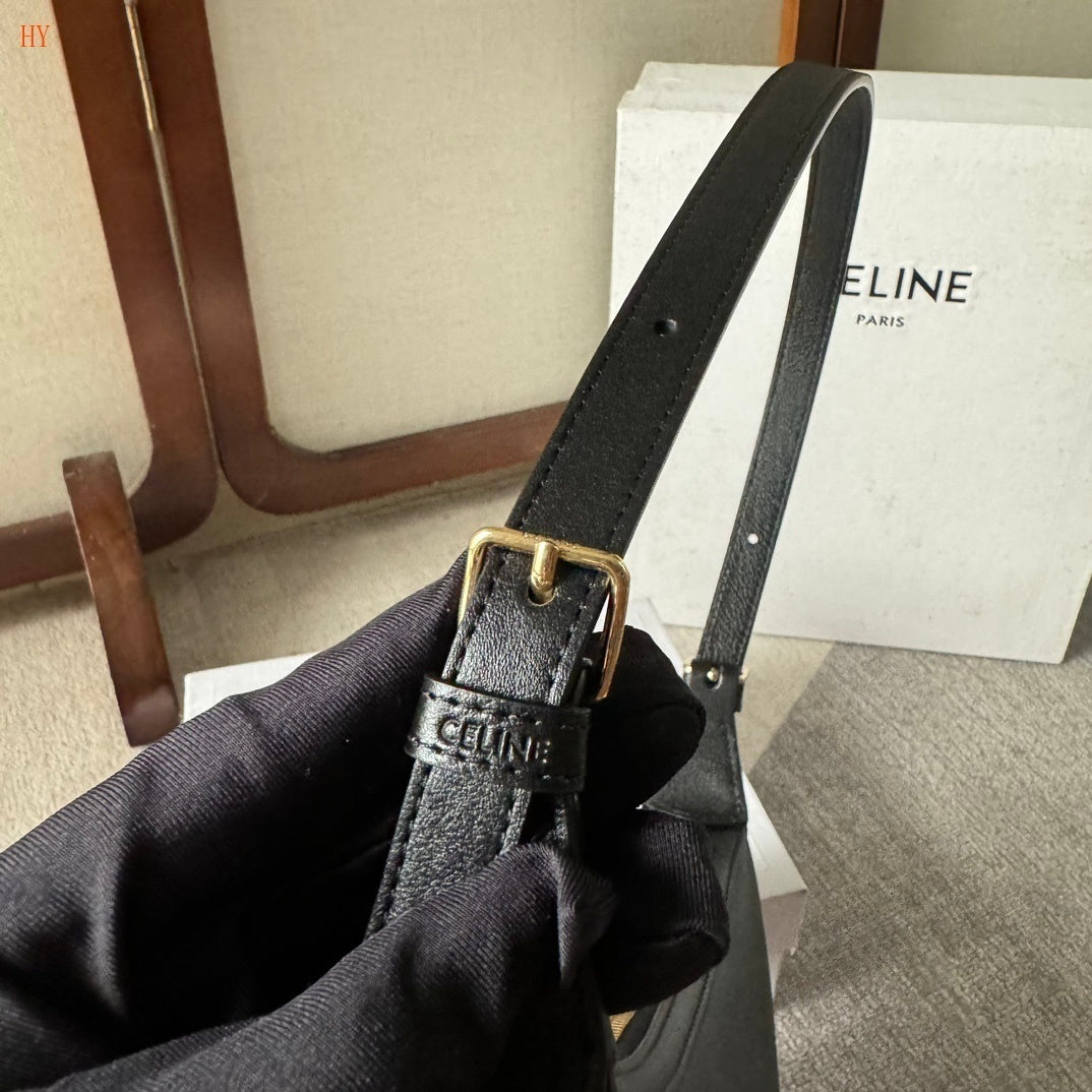 Celine Heloïse Cuir Triomphe Black