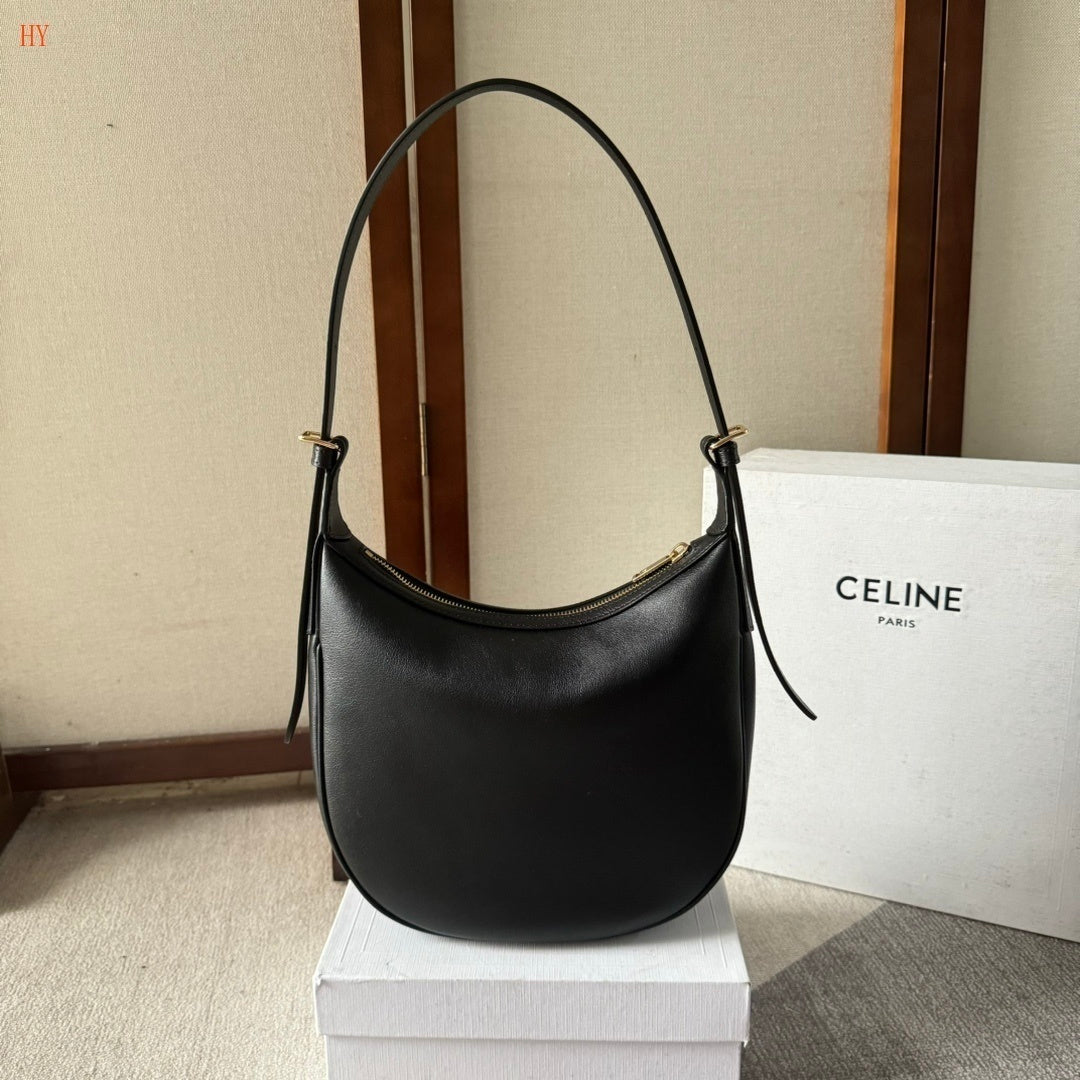 Celine Heloïse Cuir Triomphe Black