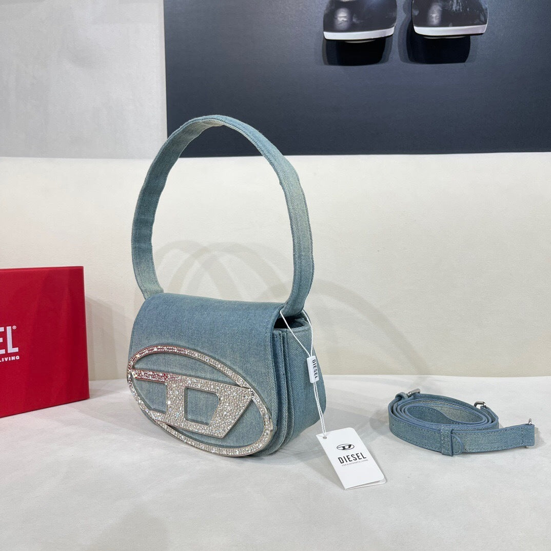 Diesel 1DR Shoulder Bag Nappa Leather jeans