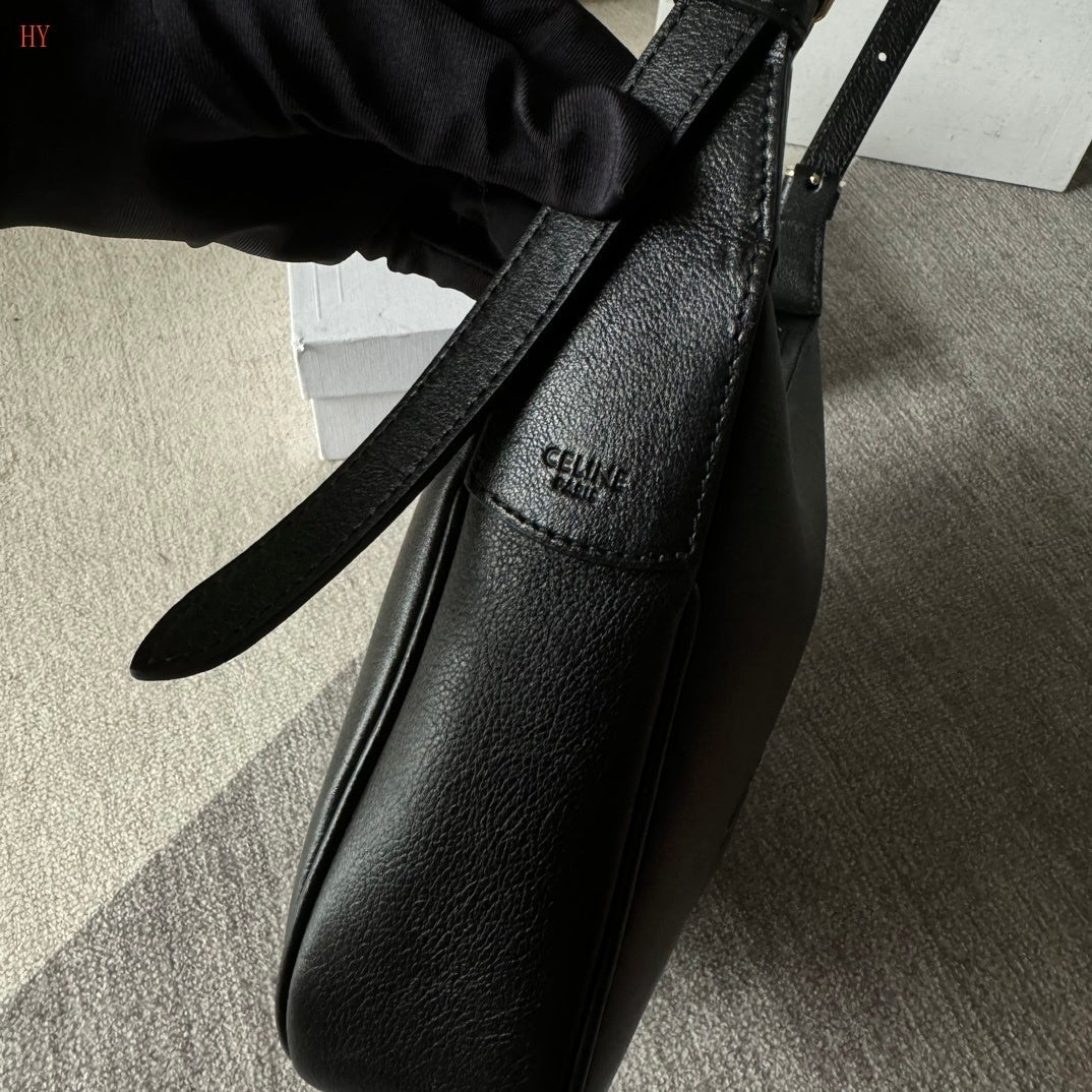 Celine Heloïse Cuir Triomphe Black