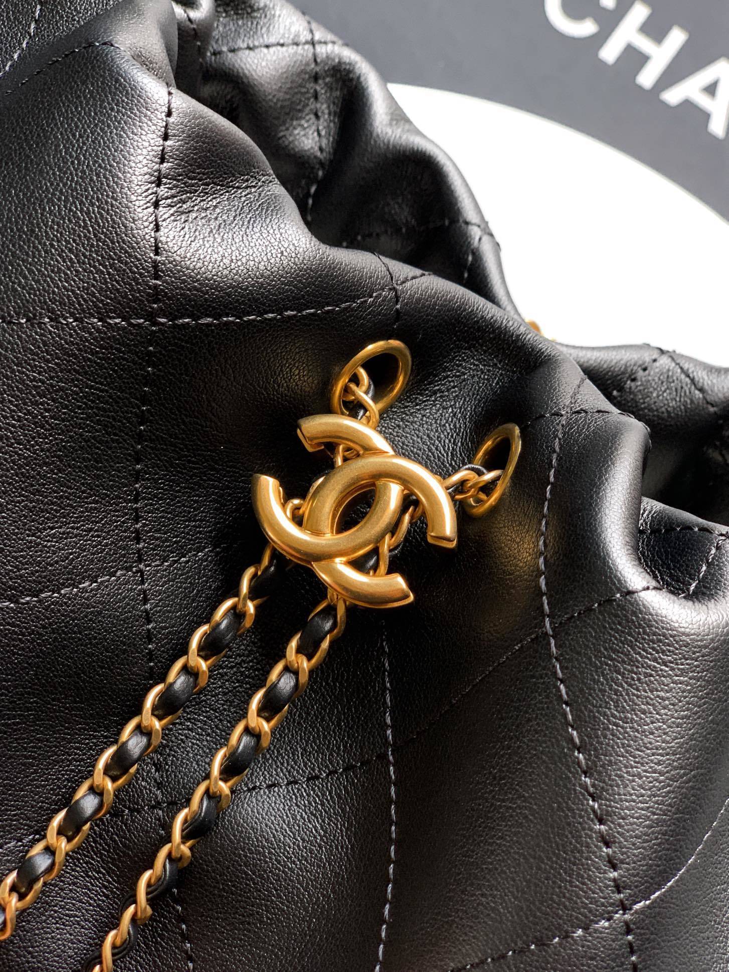 Chanel Hobo Bag Black