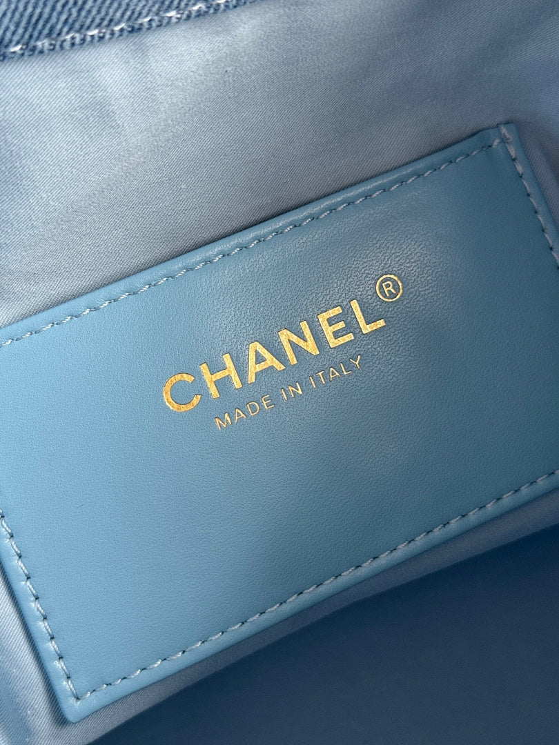 Bolsa Hobo  Chanel 25 Denim