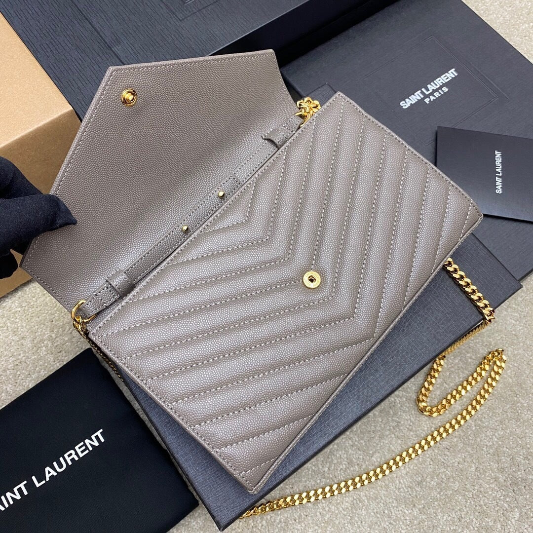 Saint Laurent Should Bag gray
