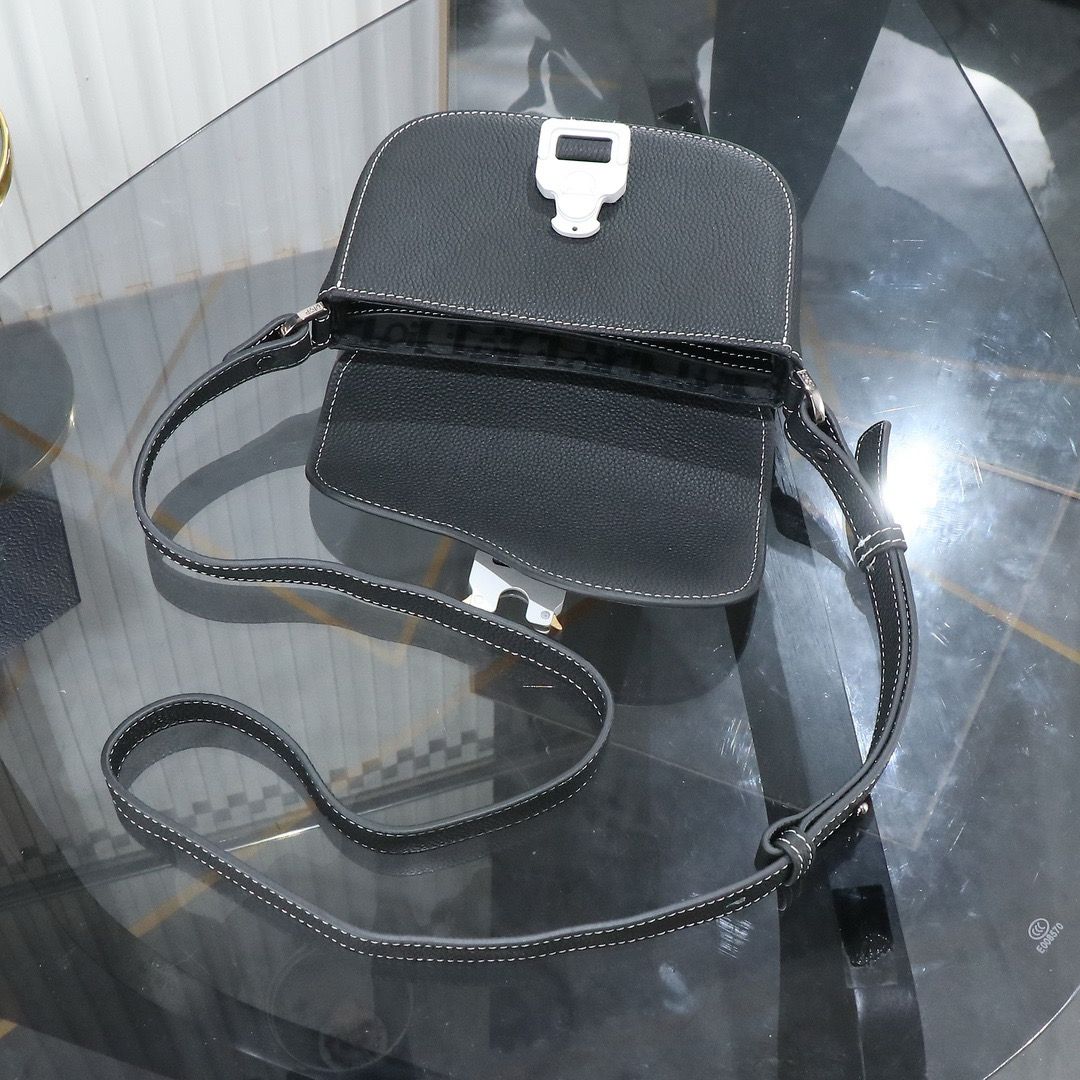 Dior Mini Saddle Bag Black