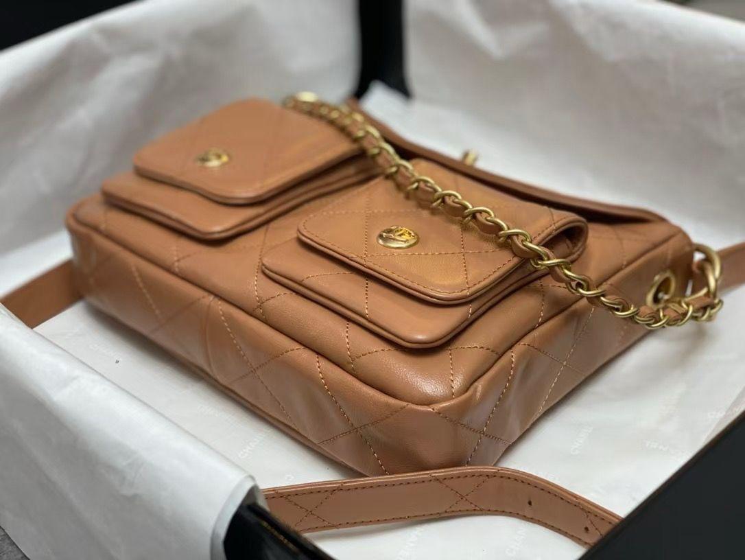 Bolsa Chanel Light Brown
