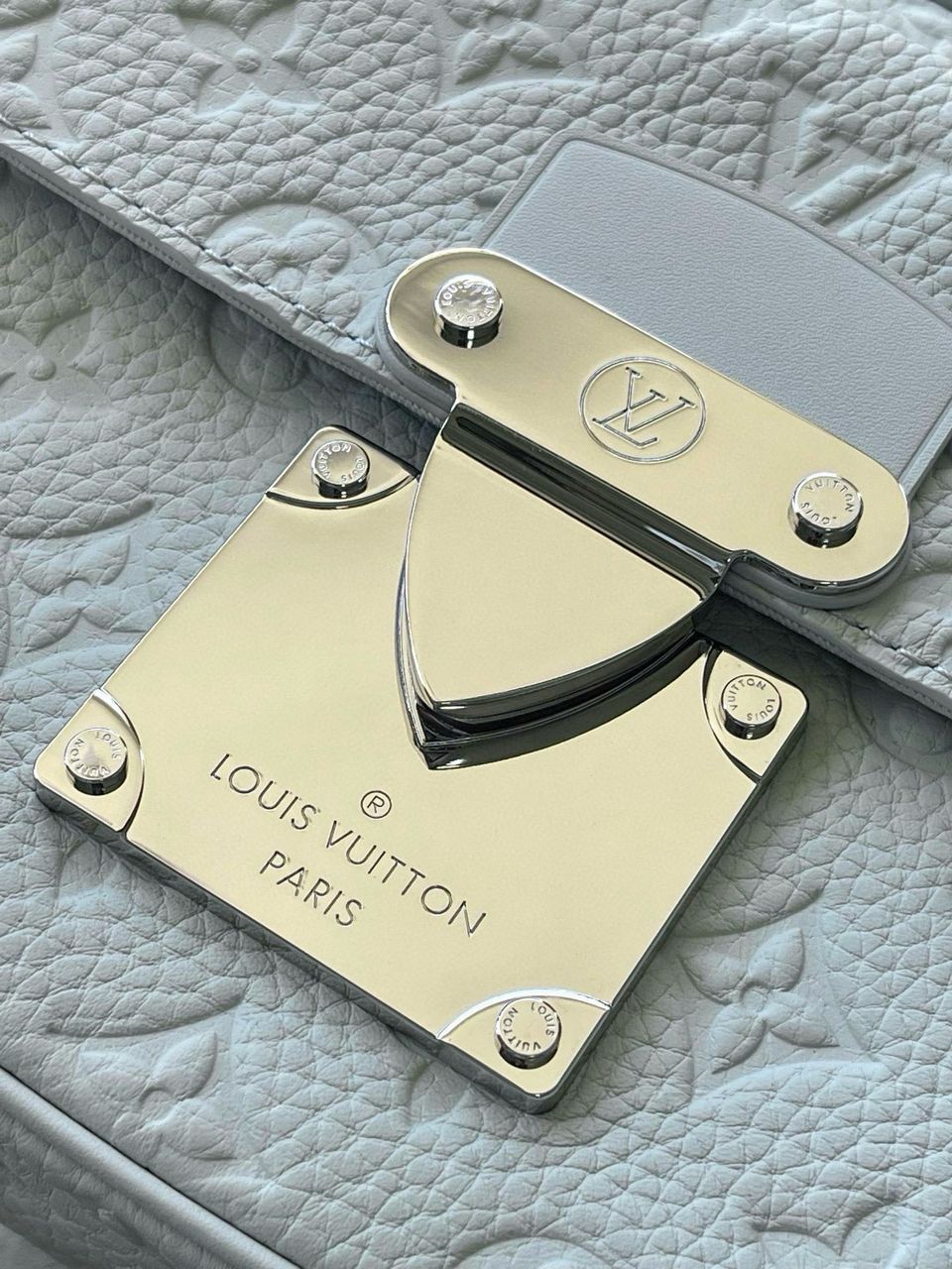 S-lock Messenger Monogram Grey