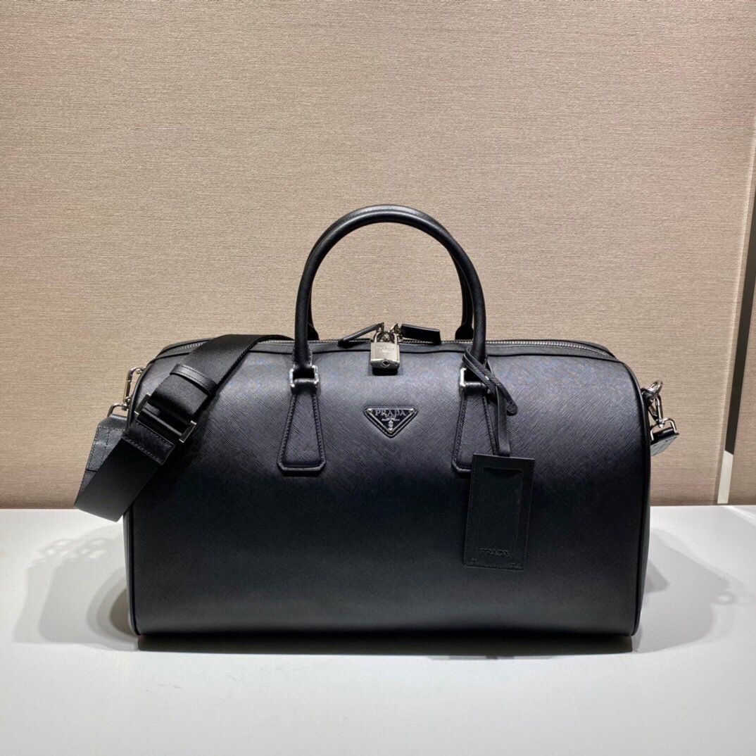Prada Mala Em Couro Saffiano