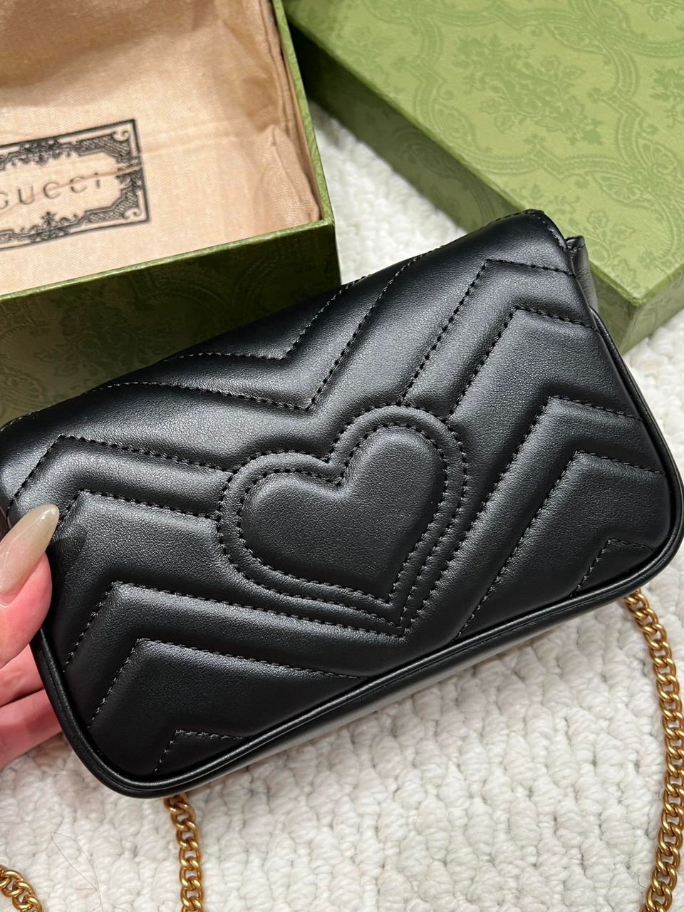 Gucci GG Marmont Mini Bag Black