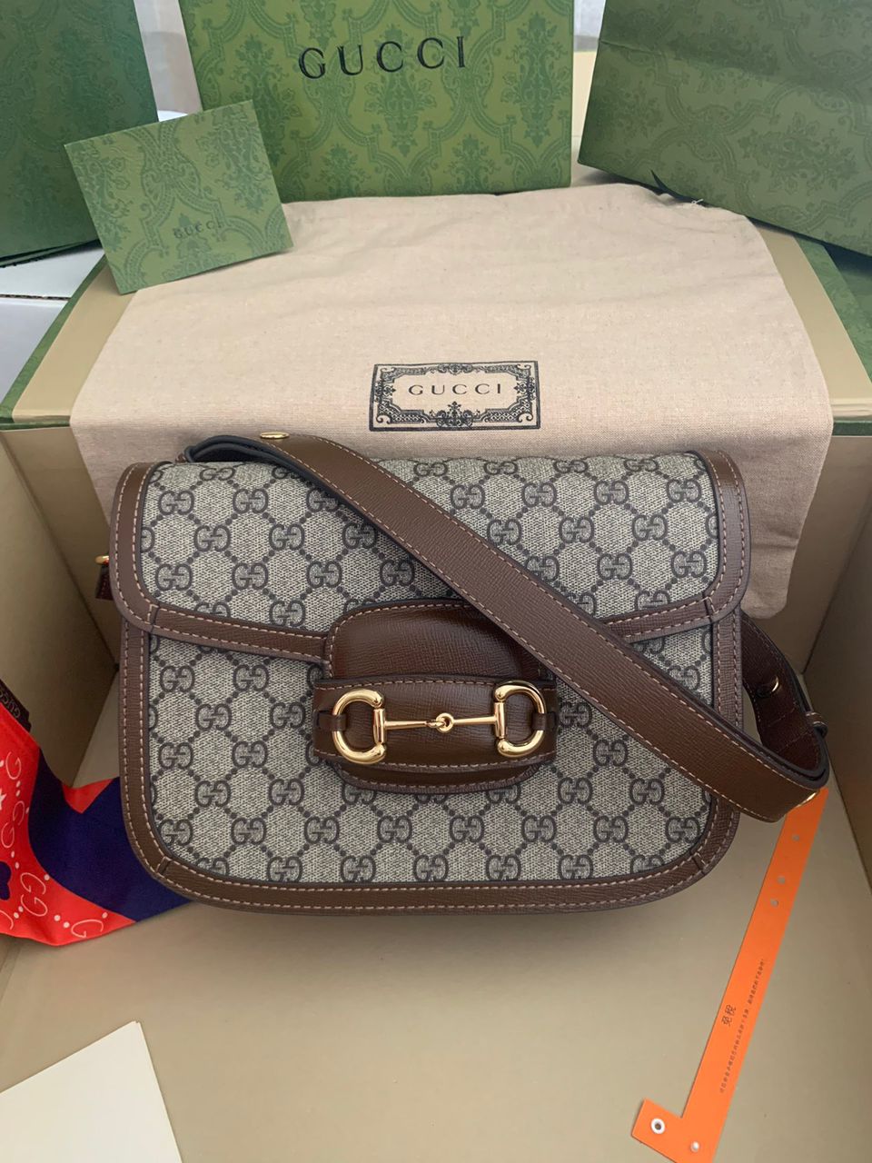Bolsa Gucci Horsebit Supreme 1955