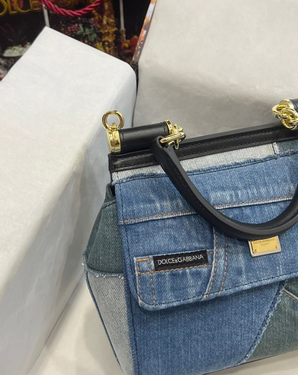 Dolce and Gabbana Sicily Soft Bag