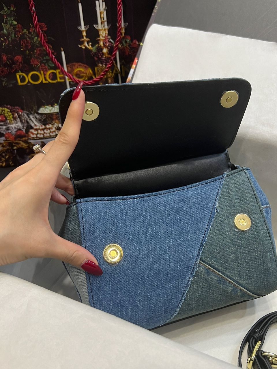 Dolce and Gabbana Sicily Soft Bag