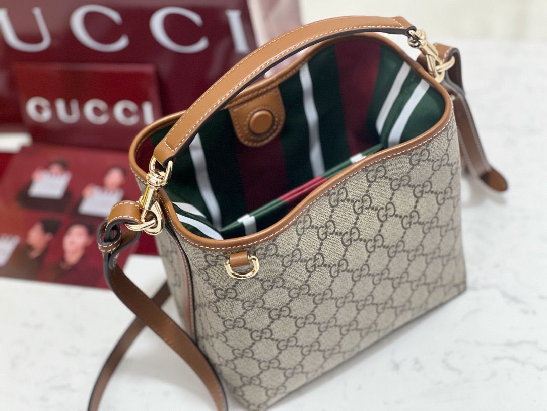 Gucci GG Emblem Small Shoulder Bag