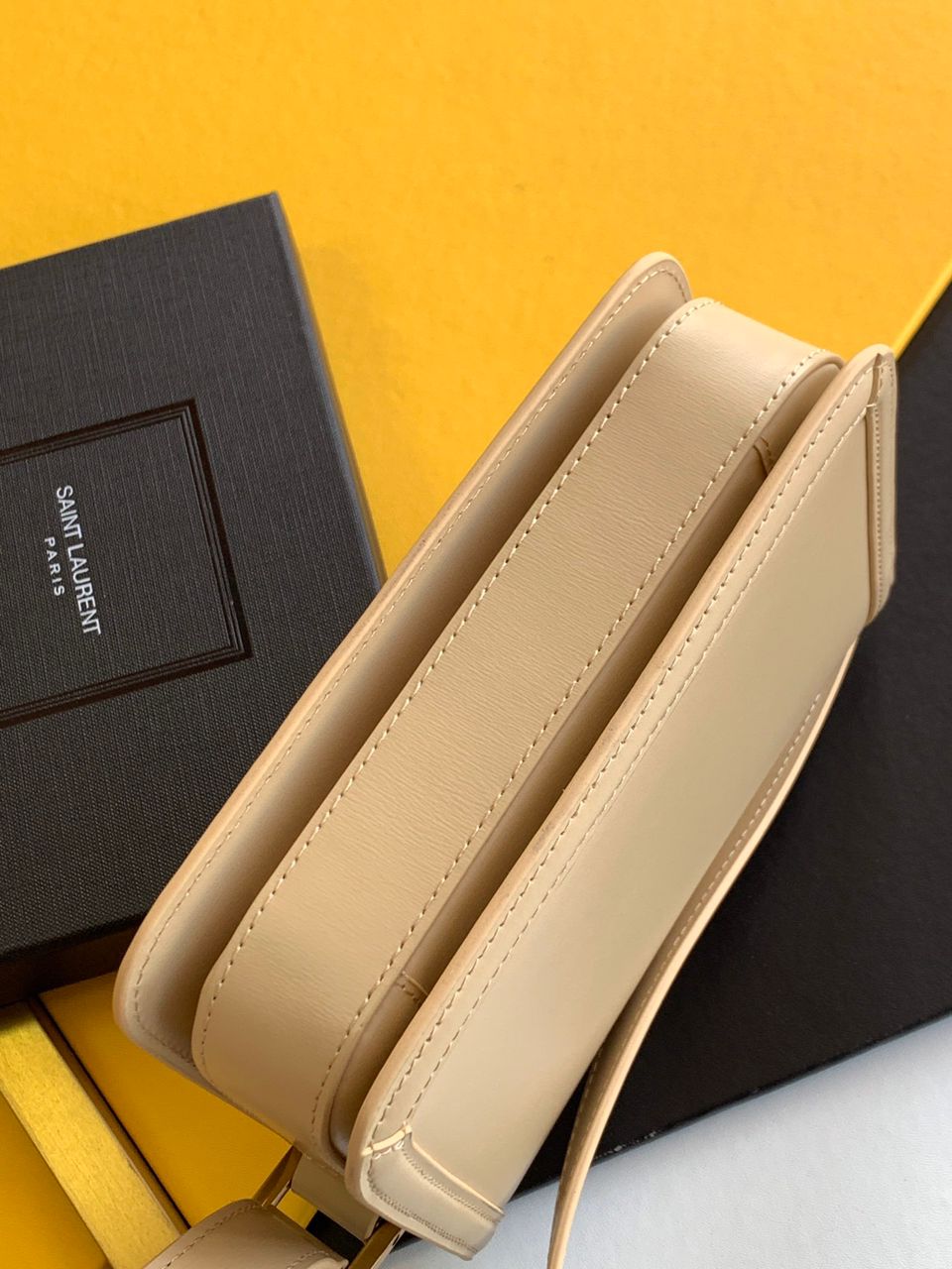 Yves Saint Laurent Satchel Solferino Bege